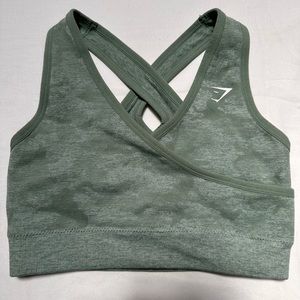 Gymshark camo bra